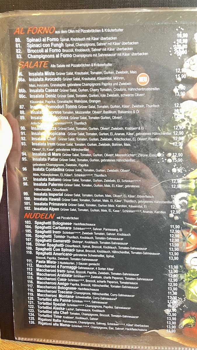 Menu Restaurant Irem - Döner & Pizzeria-7